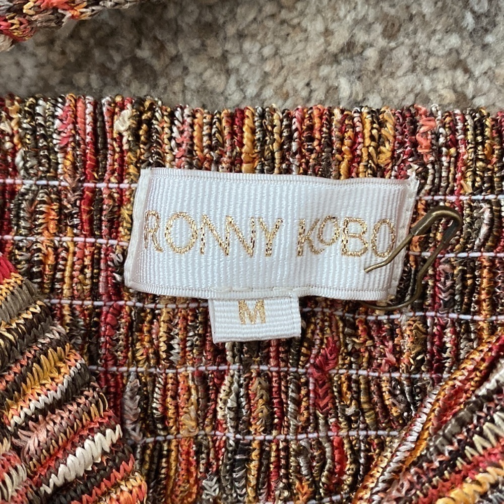 Ronny Kobo Swayze Top in multi crop top - Picture 7 of 7